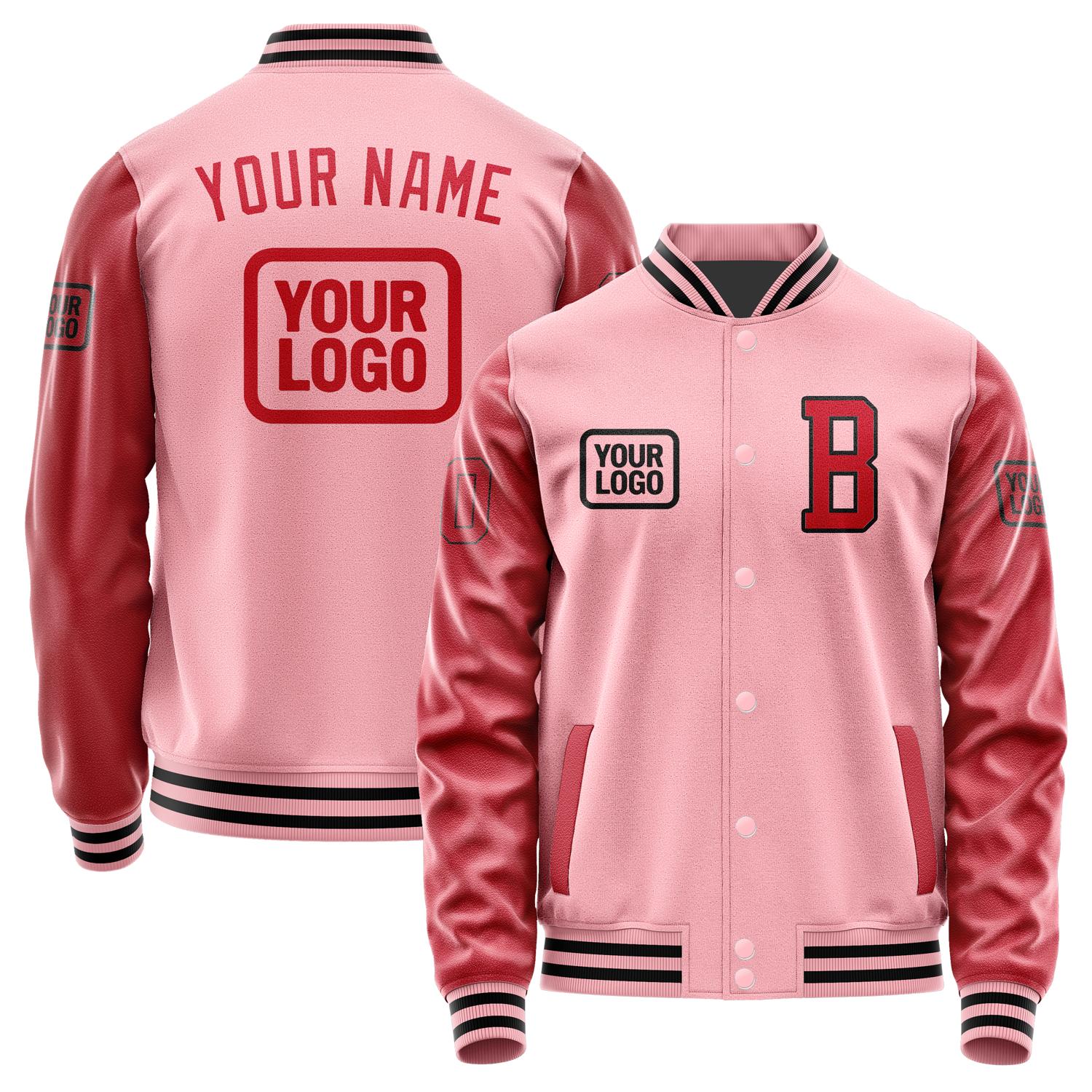 Maßgeschneidertes Rosa Rot Jacke JA212114211717141417