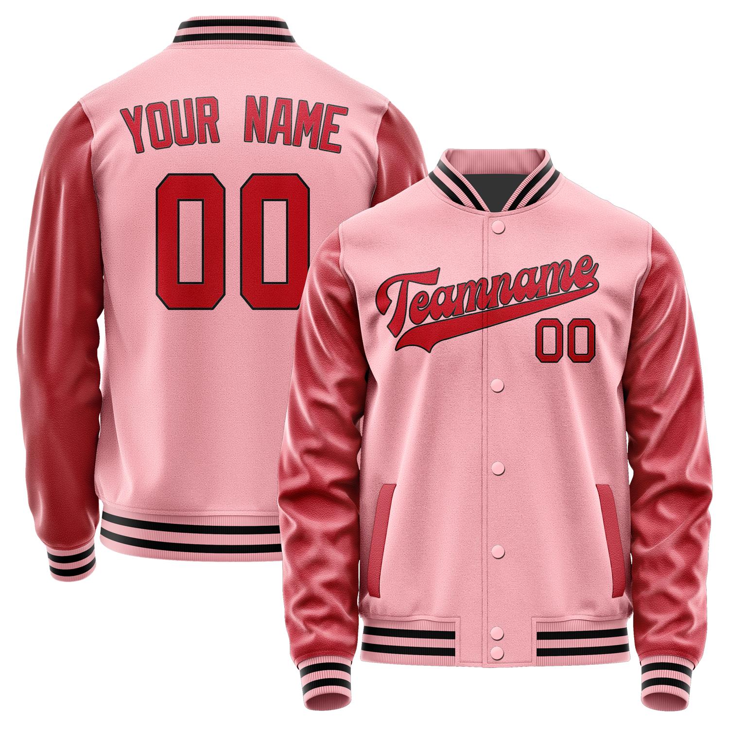 Maßgeschneidertes Rosa Rot Jacke JA2121142117B31714