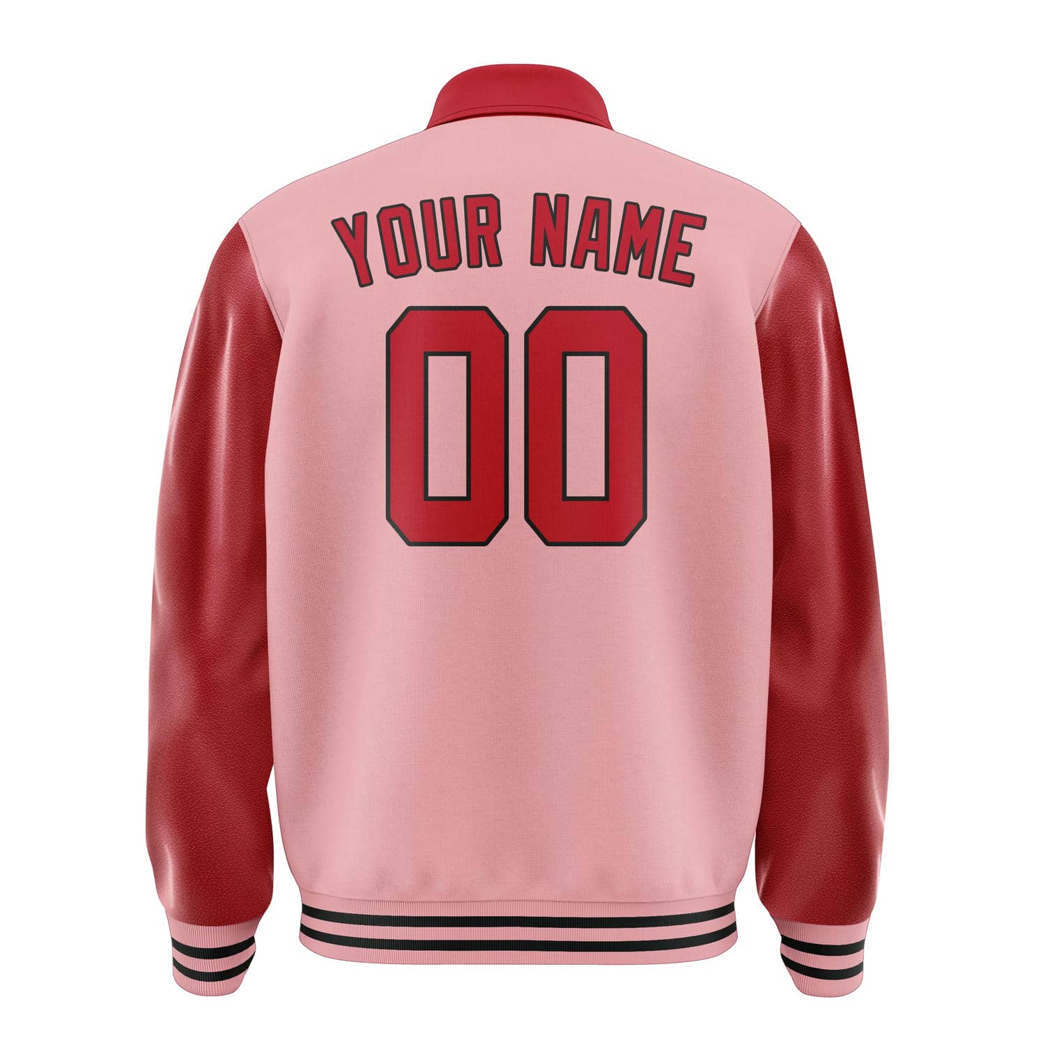 Maßgeschneidertes Rosa Rot Jacke