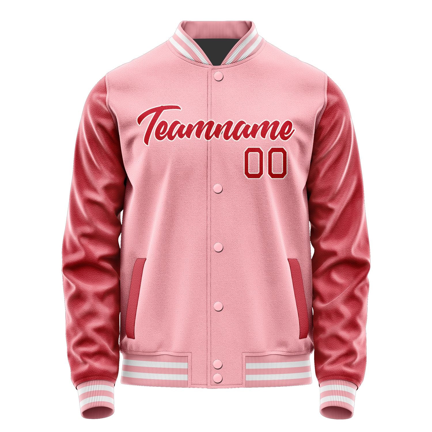 Maßgeschneidertes Rosa Rot Jacke Ja2121142118B21814