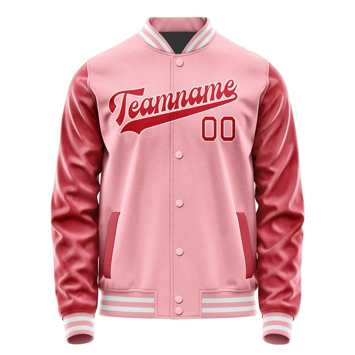 Maßgeschneidertes Rosa Rot Jacke JA2121142118B31814