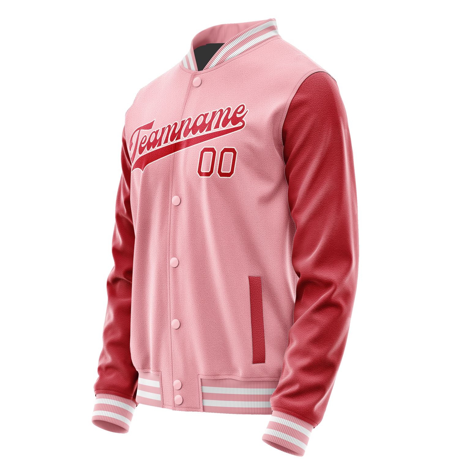 Maßgeschneidertes Rosa Rot Jacke JA2121142118B31814