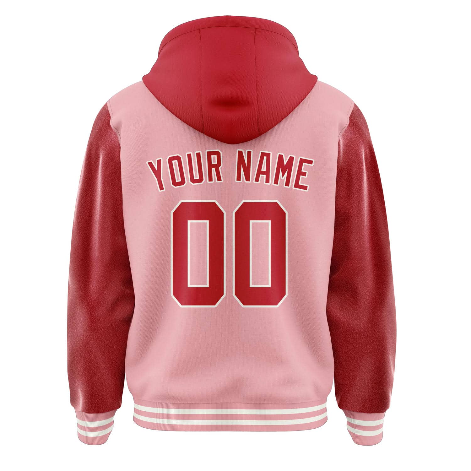 Maßgeschneidertes Rosa Rot Jacke