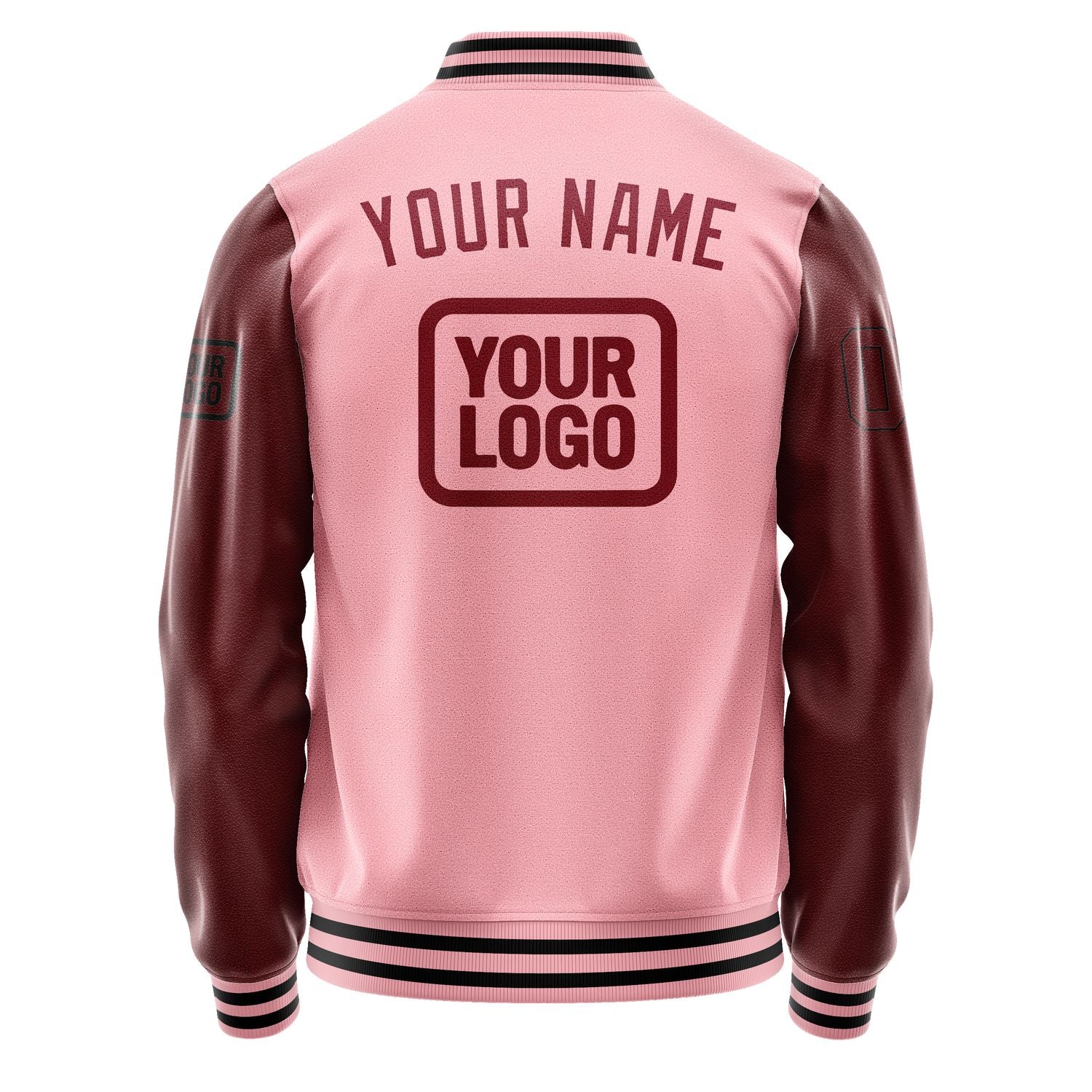 Maßgeschneidertes Rosa Karmesinrot Jacke JA212115211717151517
