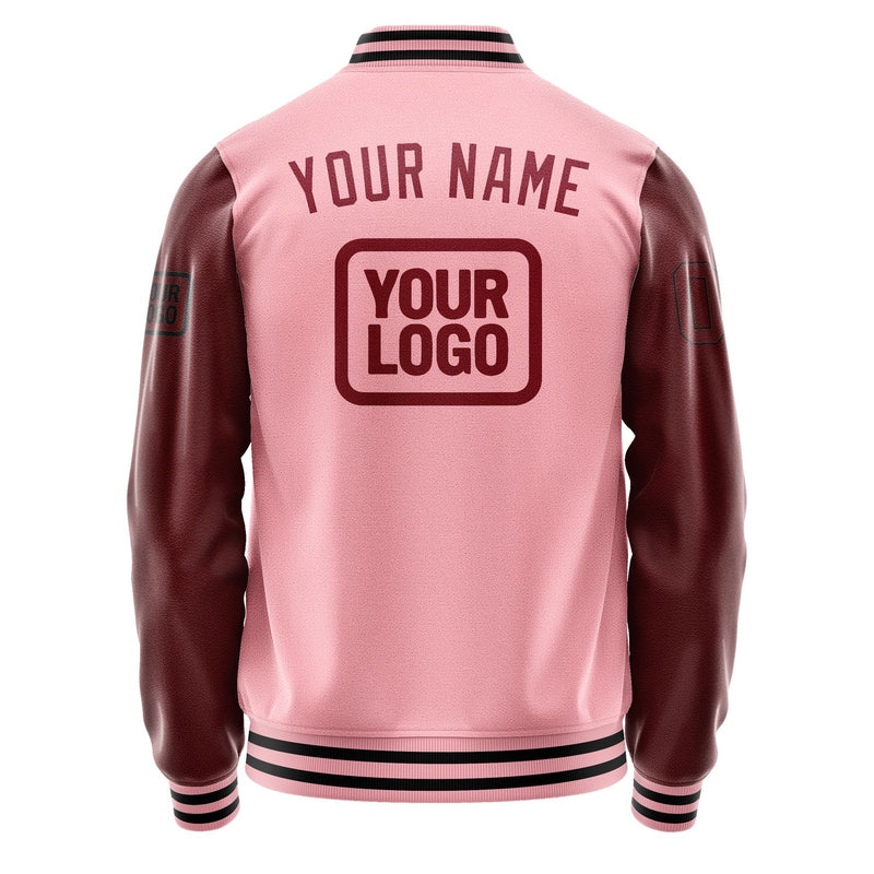 Maßgeschneidertes Rosa Karmesinrot Jacke JA212115211717151517