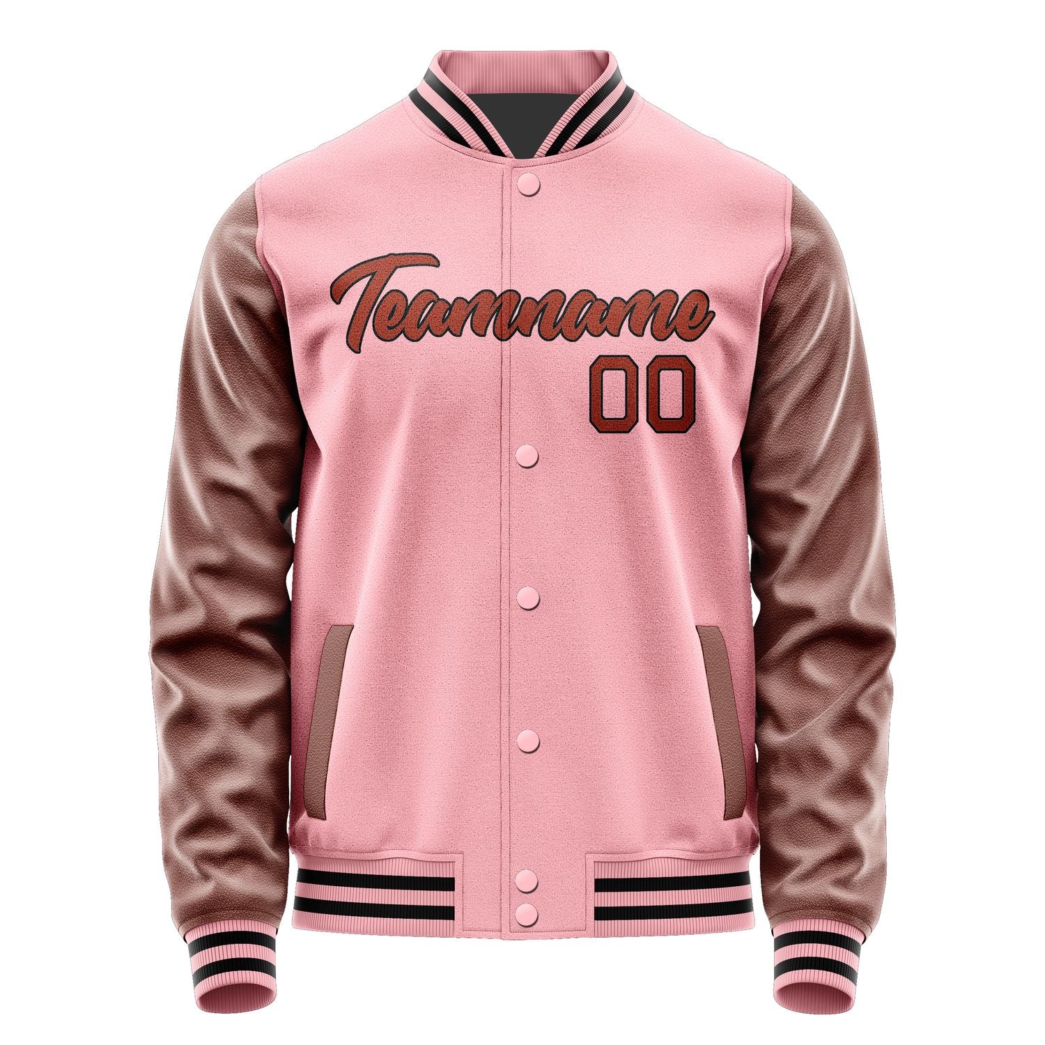 Maßgeschneidertes Rosa Korallenrot Jacke Ja2121162117B21716