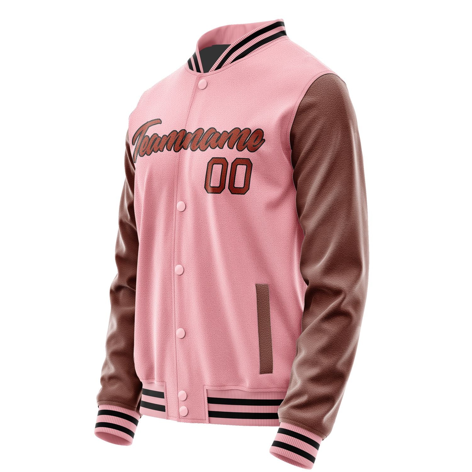 Maßgeschneidertes Rosa Korallenrot Jacke Ja2121162117B21716