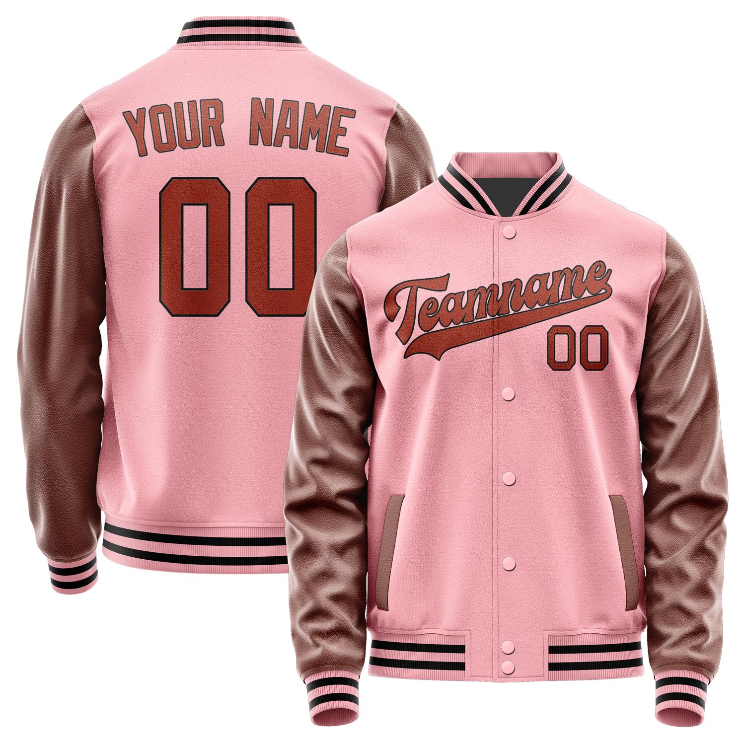 Maßgeschneidertes Rosa Korallenrot Jacke JA2121162117B31716