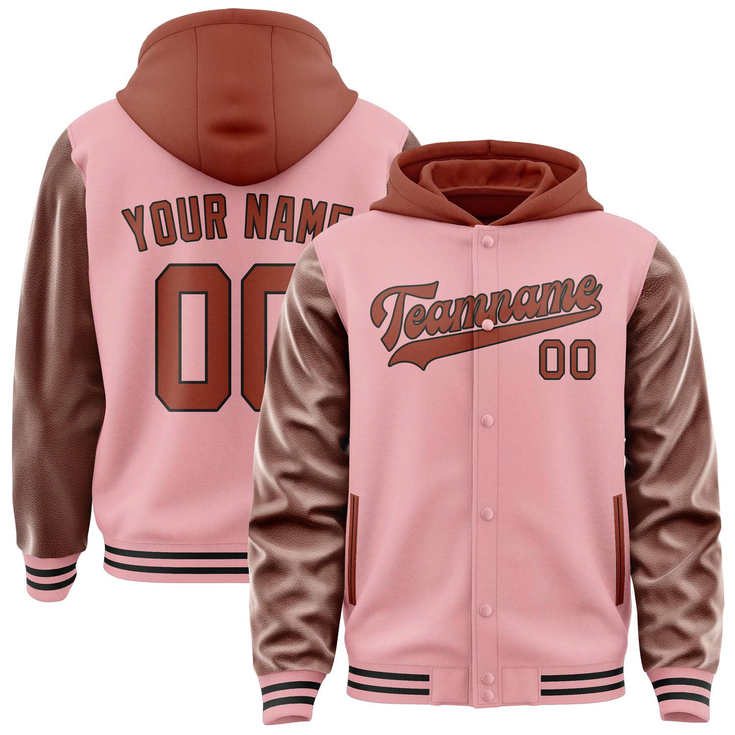 Maßgeschneidertes Rosa Korallenrot Jacke JA212116211717161617