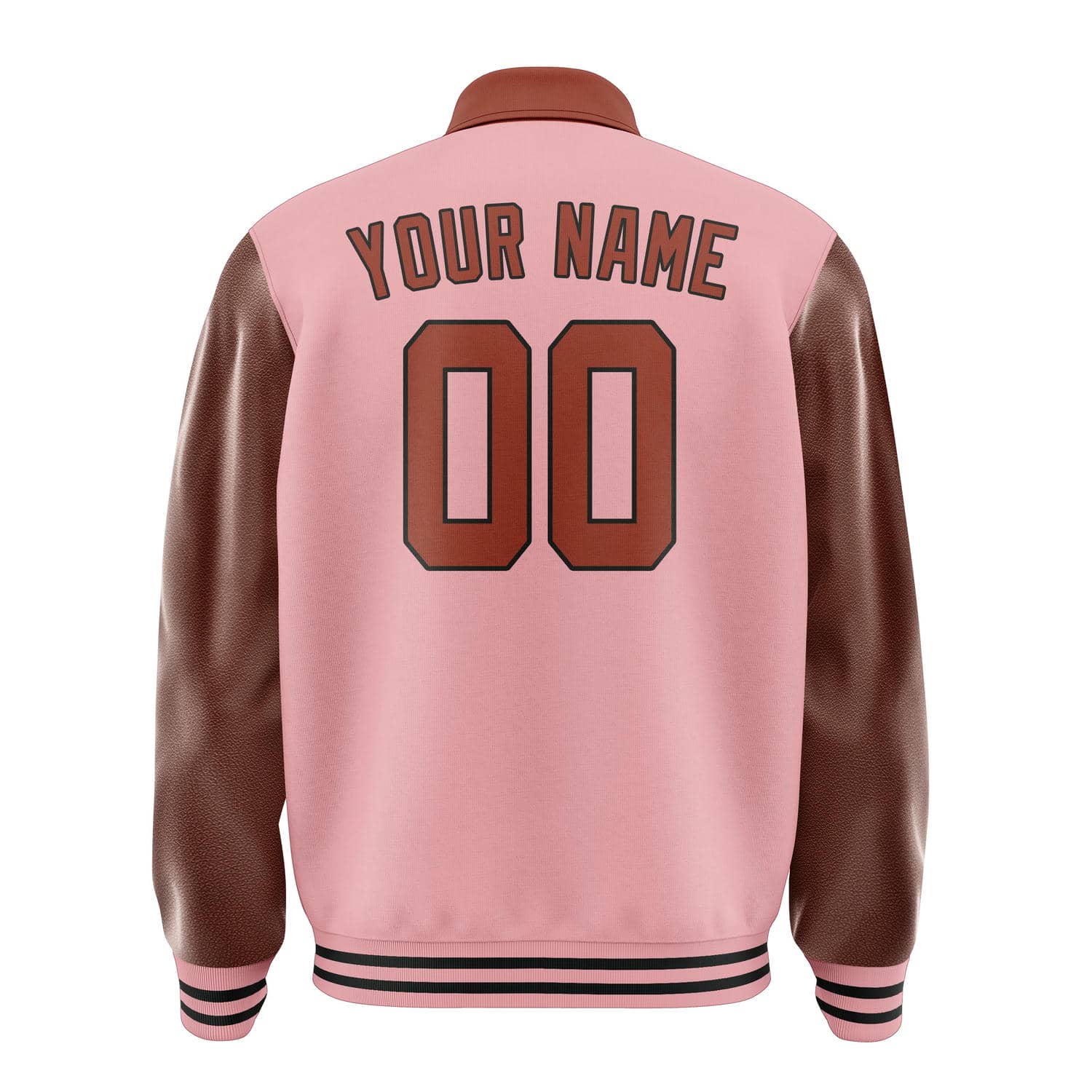 Maßgeschneidertes Rosa Korallenrot Jacke