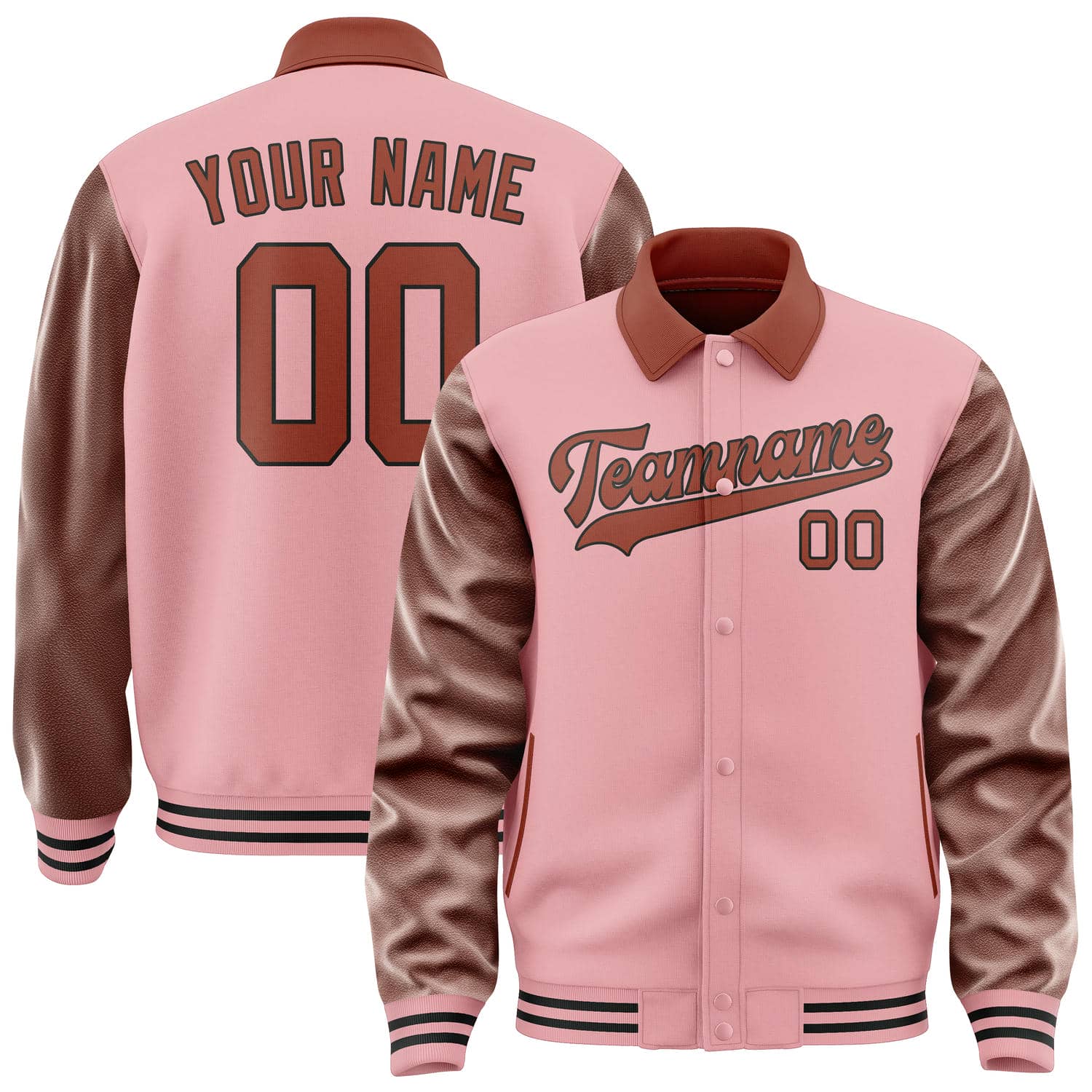 Maßgeschneidertes Rosa Korallenrot Jacke JA212116211717161617