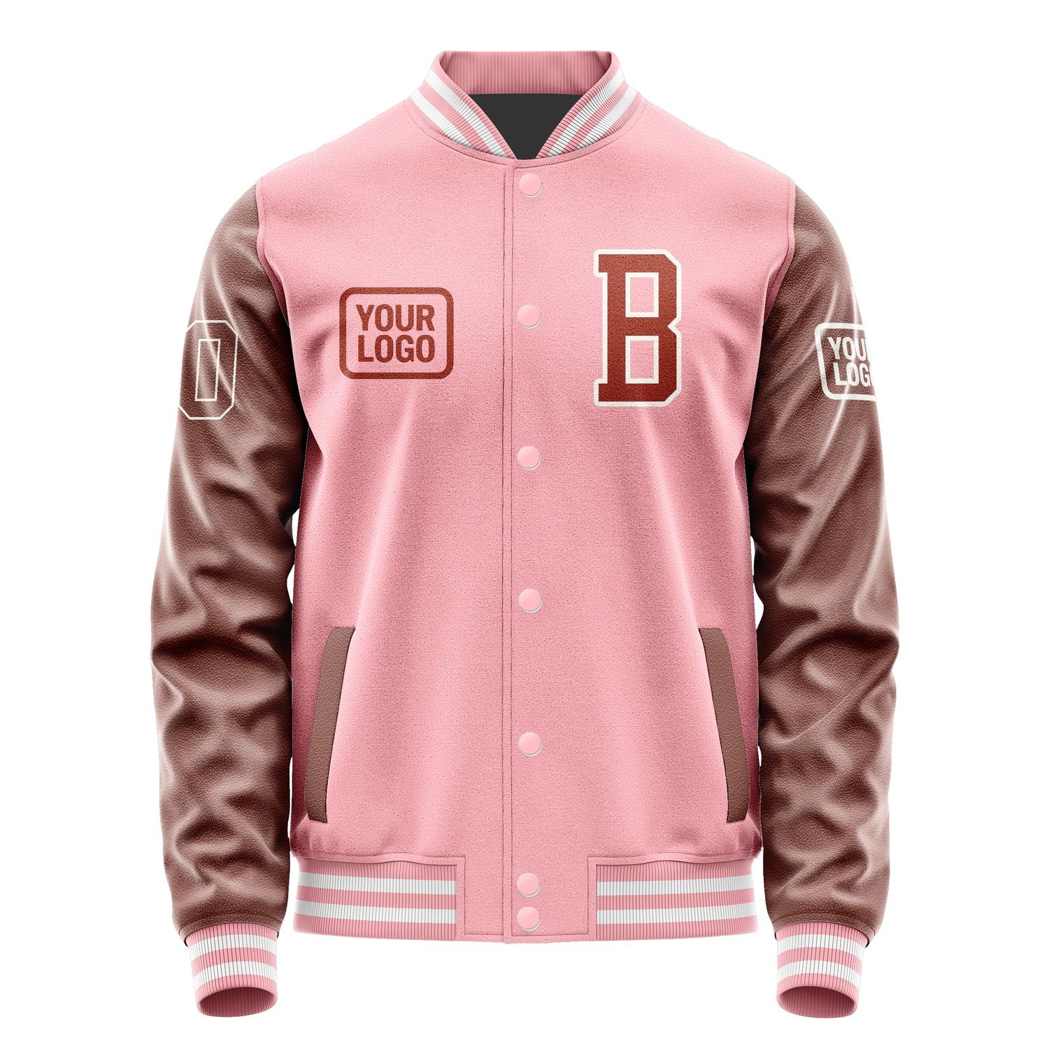 Maßgeschneidertes Rosa Korallenrot Jacke JA212116211818161618