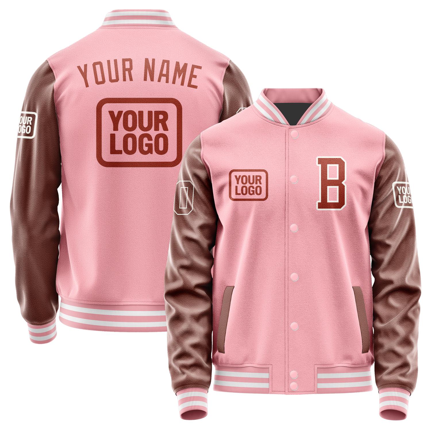 Maßgeschneidertes Rosa Korallenrot Jacke JA212116211818161618