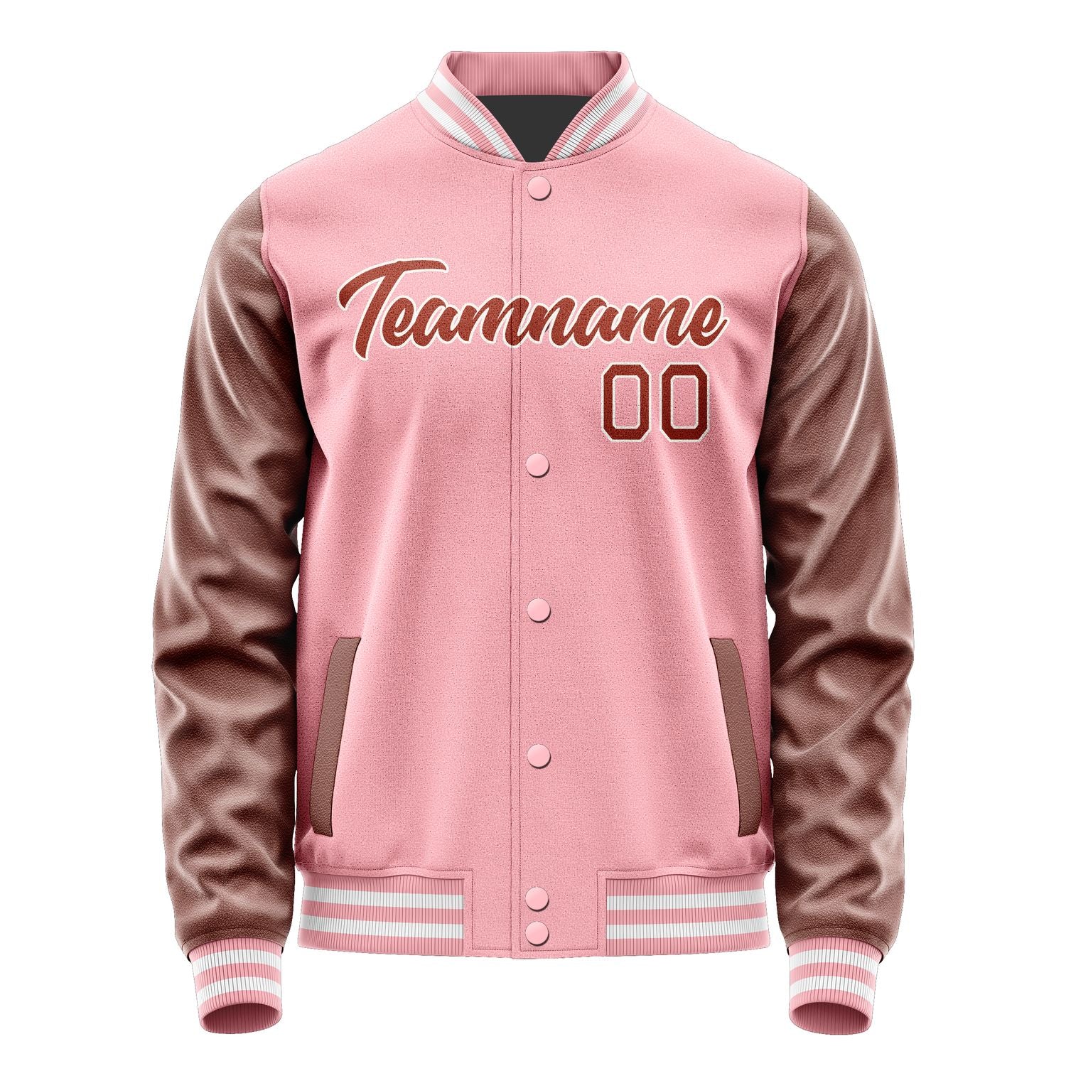 Maßgeschneidertes Rosa Korallenrot Jacke Ja2121162118B21816