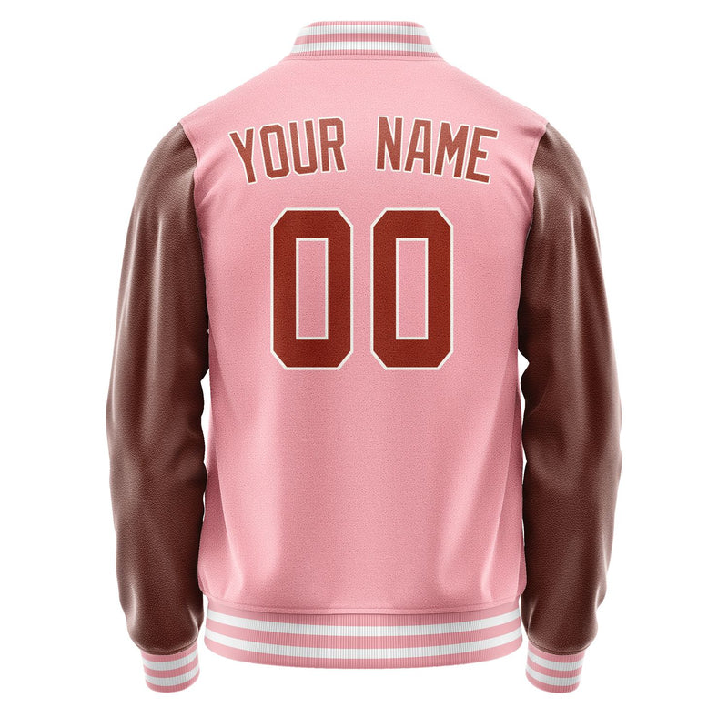 Maßgeschneidertes Rosa Korallenrot Jacke JA2121162118B31816