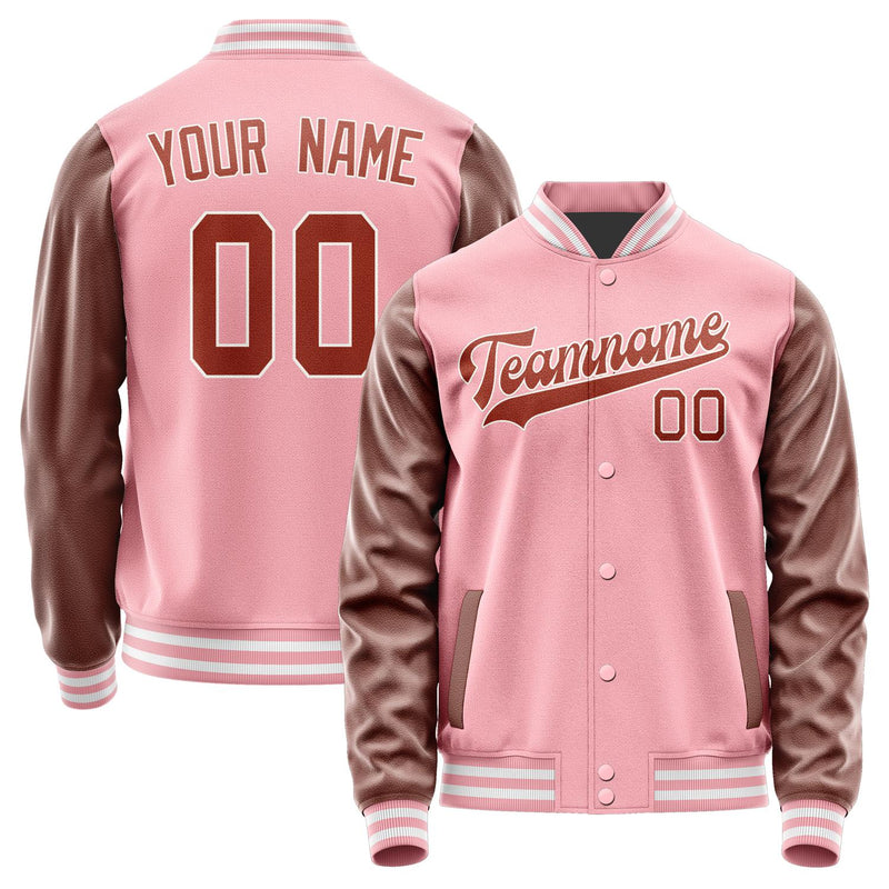 Maßgeschneidertes Rosa Korallenrot Jacke JA2121162118B31816