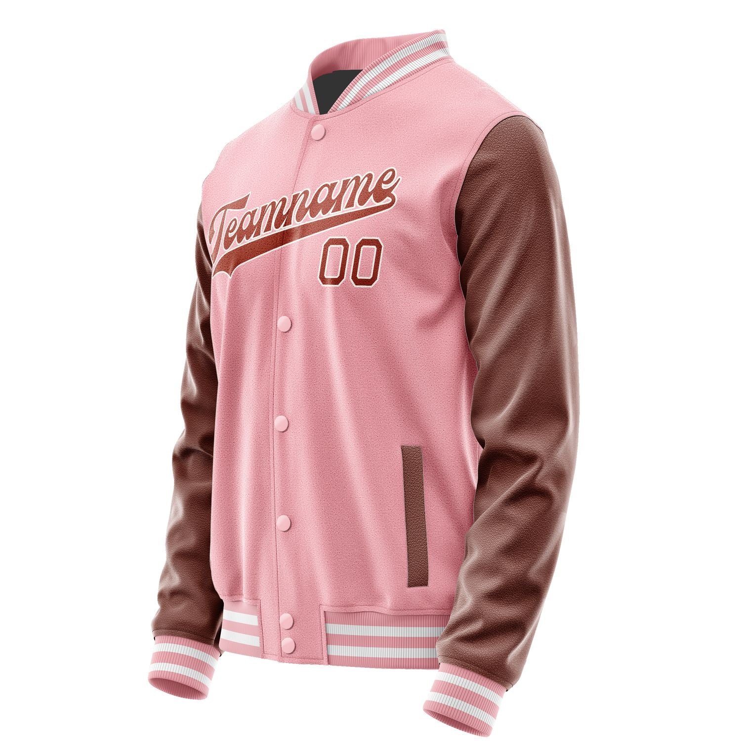 Maßgeschneidertes Rosa Korallenrot Jacke JA2121162118B31816