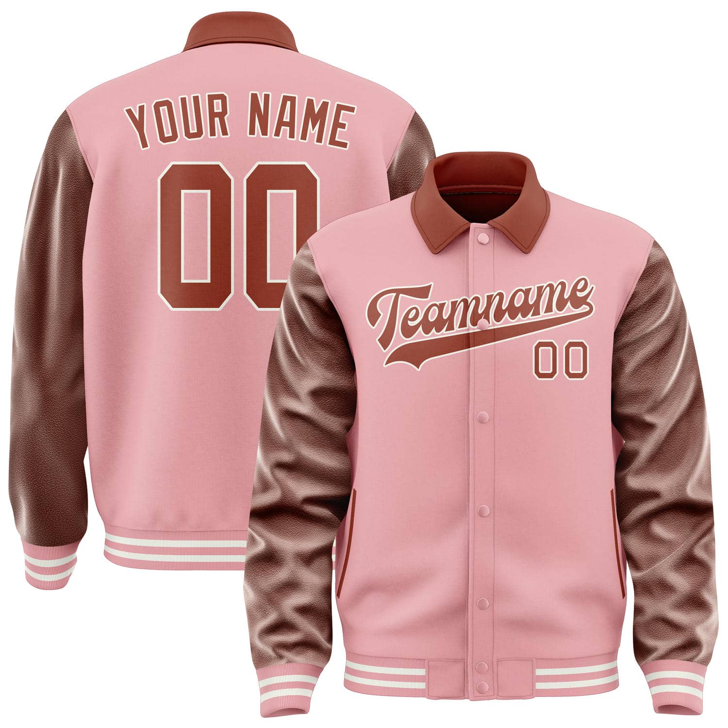Maßgeschneidertes Rosa Korallenrot Jacke JA212116211818161618