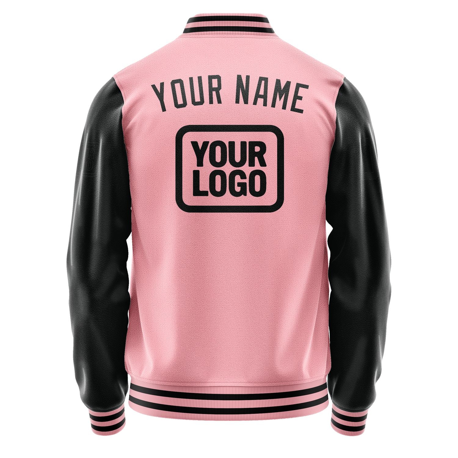 Maßgeschneidertes Rosa Schwarz Jacke JA212117211717171717