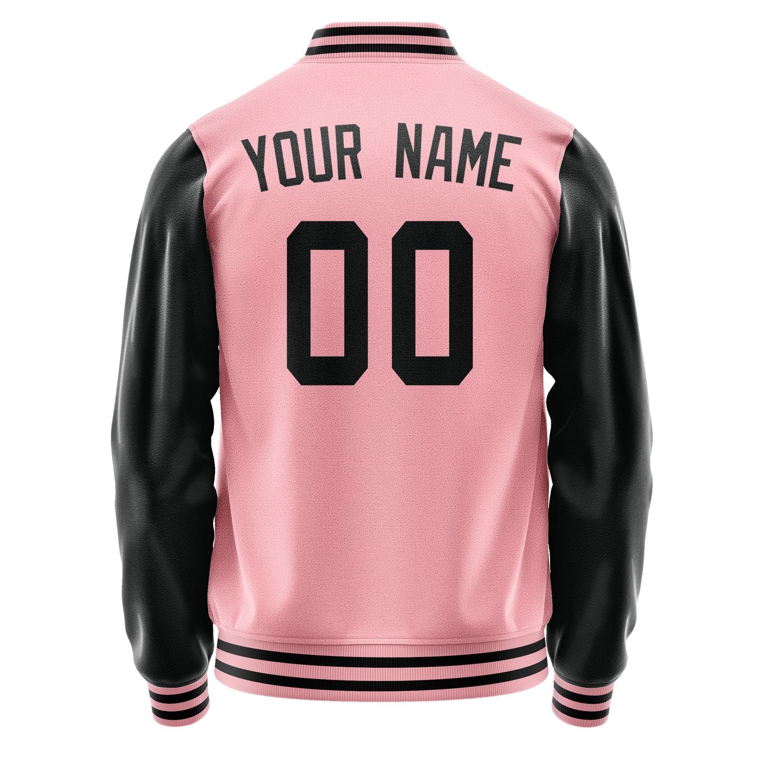 Maßgeschneidertes Rosa Schwarz Jacke JA2121172117B31717