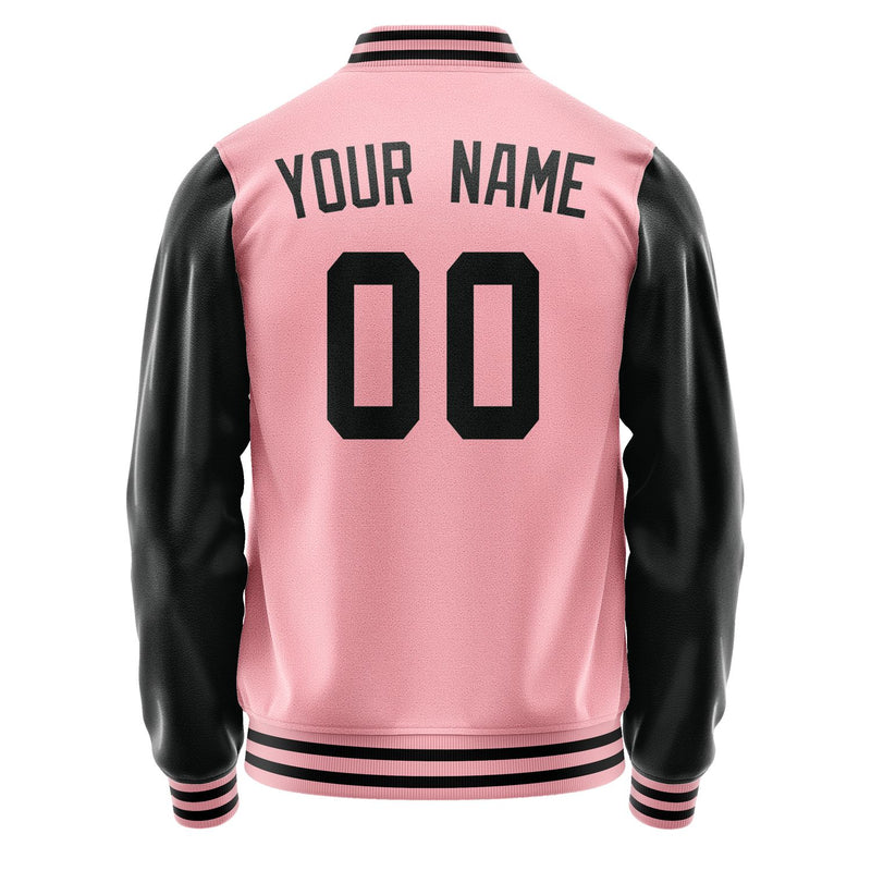 Maßgeschneidertes Rosa Schwarz Jacke JA2121172117B31717
