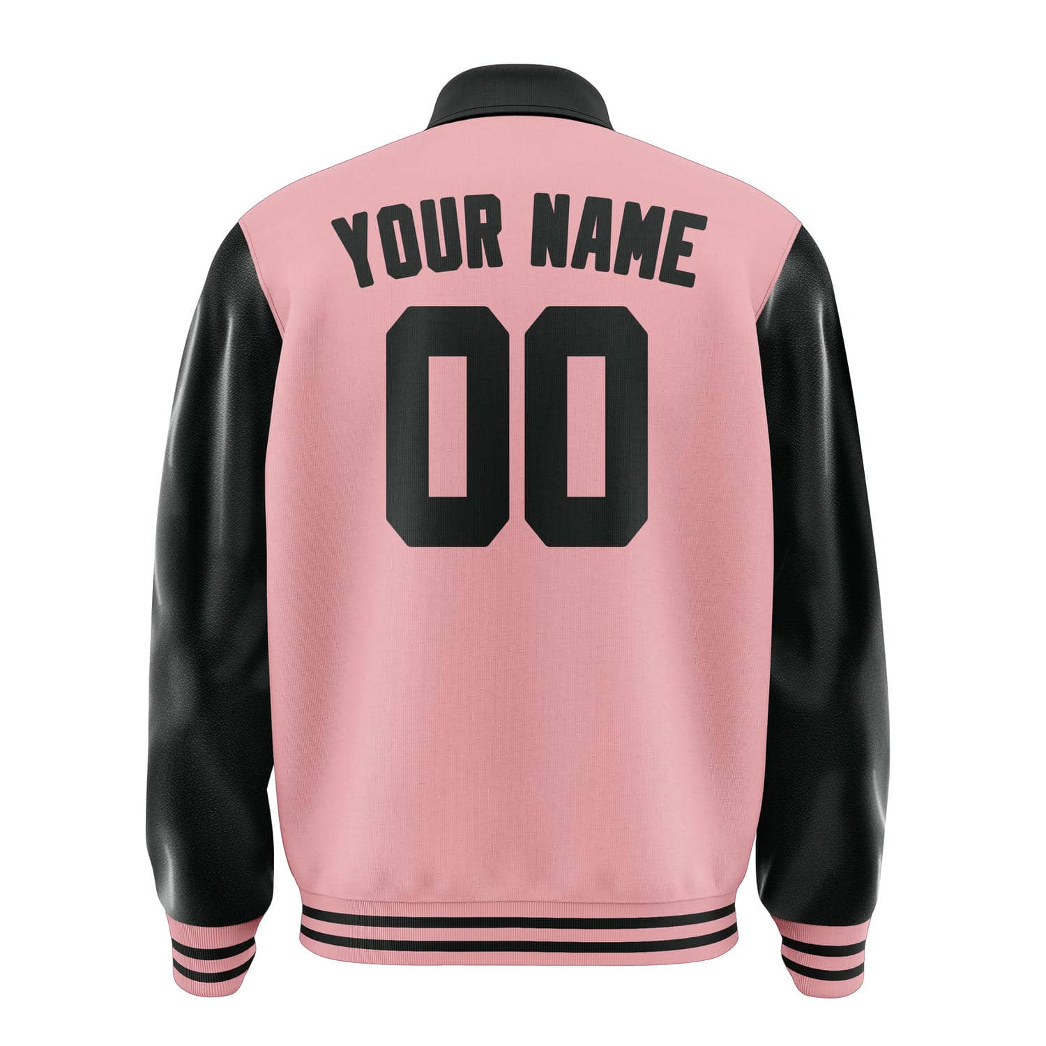 Maßgeschneidertes Rosa Schwarz Jacke