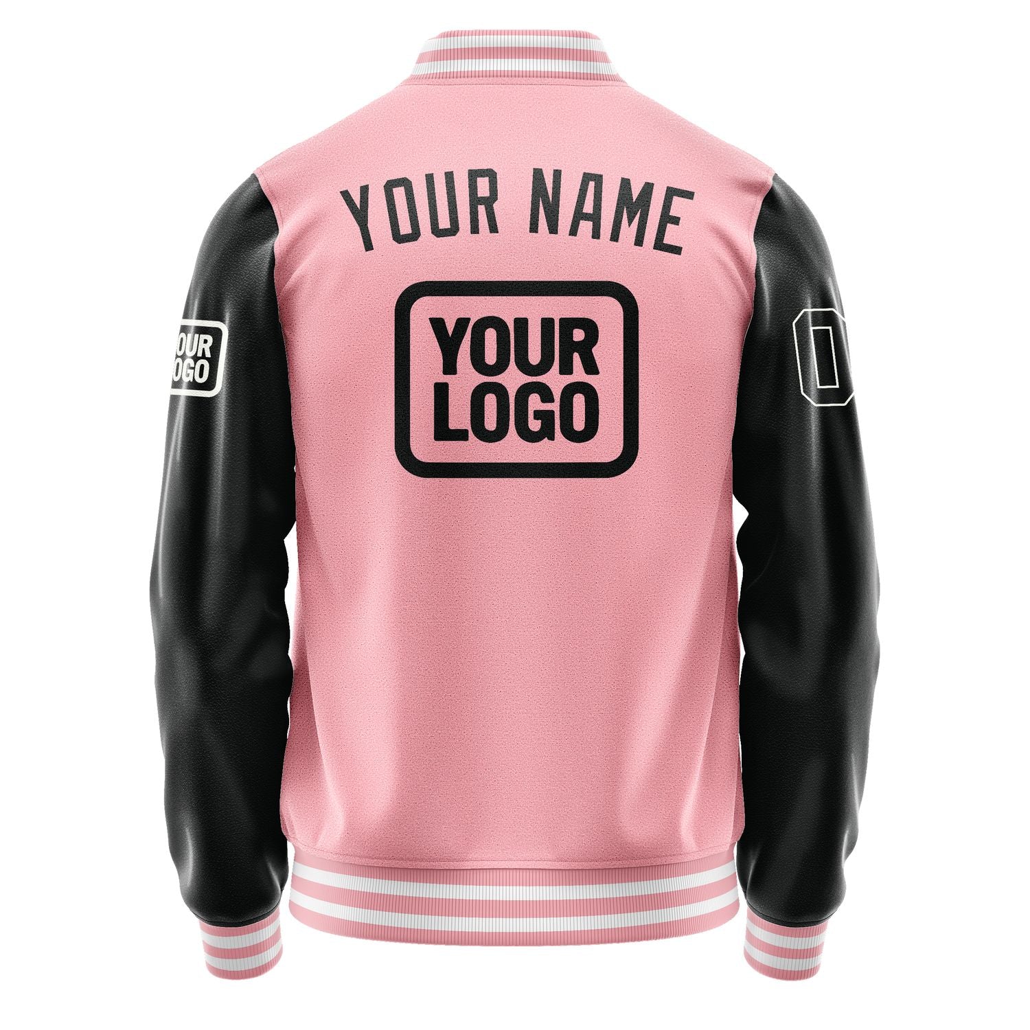Maßgeschneidertes Rosa Schwarz Jacke JA212117211818171718