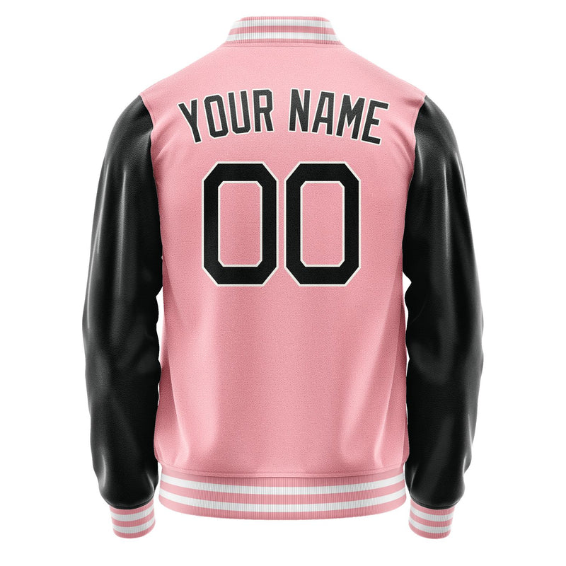 Maßgeschneidertes Rosa Schwarz Jacke Ja2121172118B21817