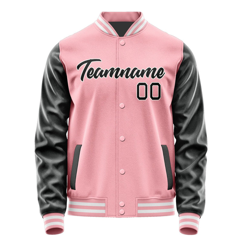 Maßgeschneidertes Rosa Schwarz Jacke Ja2121172118B21817