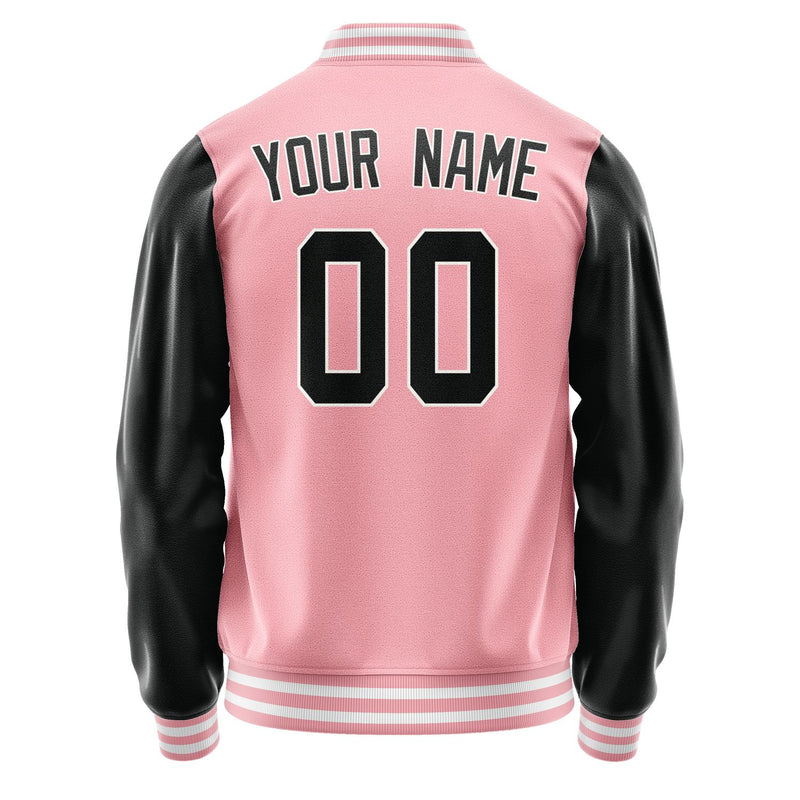 Maßgeschneidertes Rosa Schwarz Jacke JA2121172118B31817