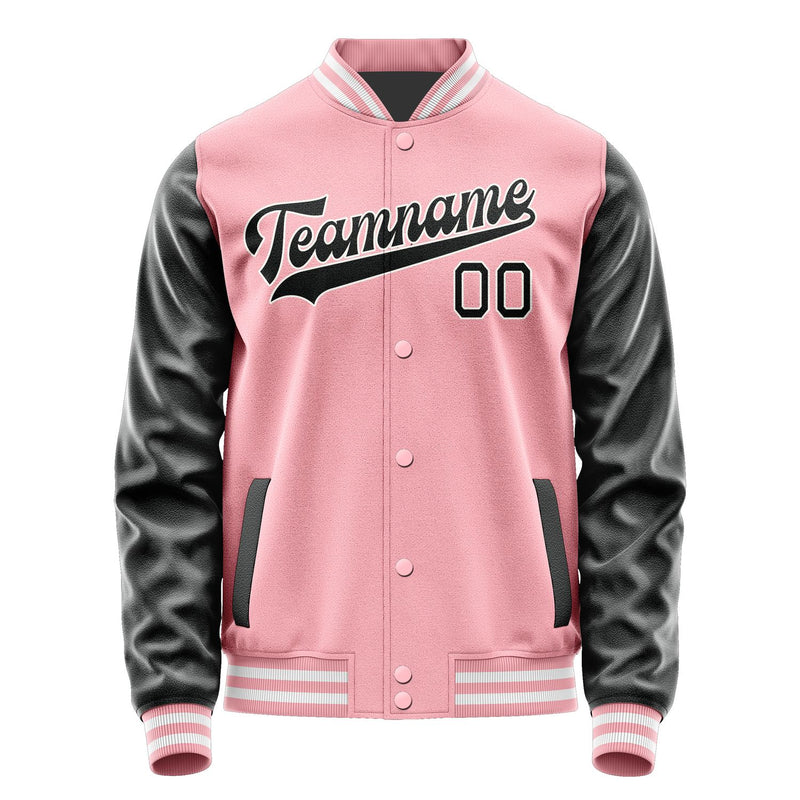 Maßgeschneidertes Rosa Schwarz Jacke JA2121172118B31817