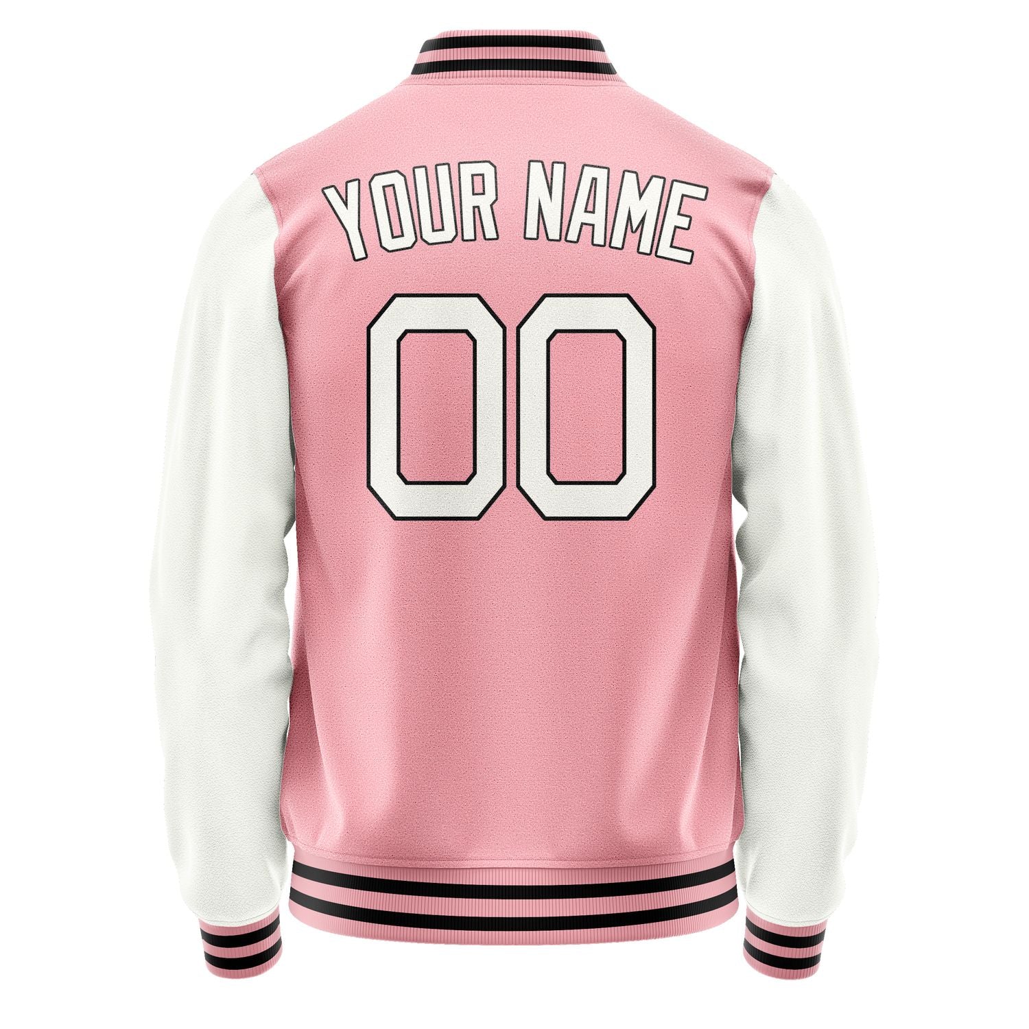 Maßgeschneidertes Rosa Weiß Jacke Ja2121182117B21718