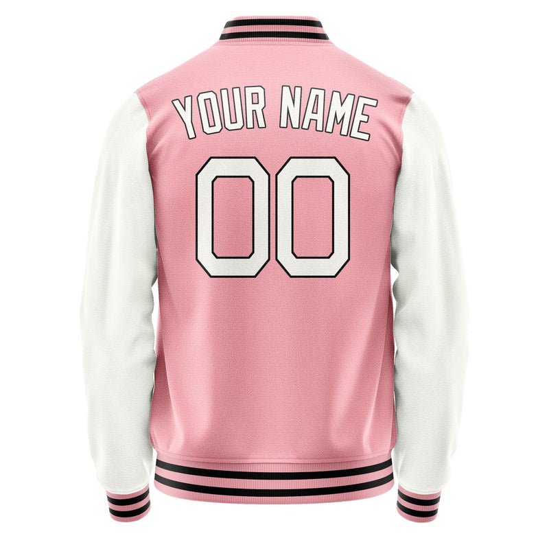 Maßgeschneidertes Rosa Weiß Jacke Ja2121182117B21718