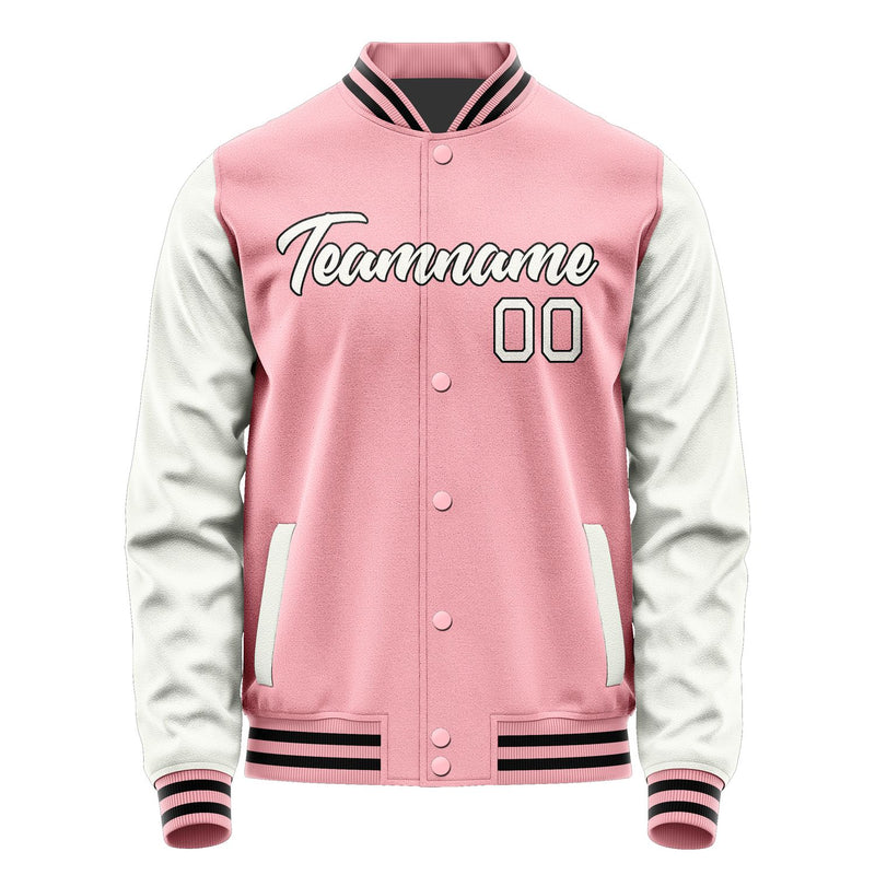 Maßgeschneidertes Rosa Weiß Jacke Ja2121182117B21718