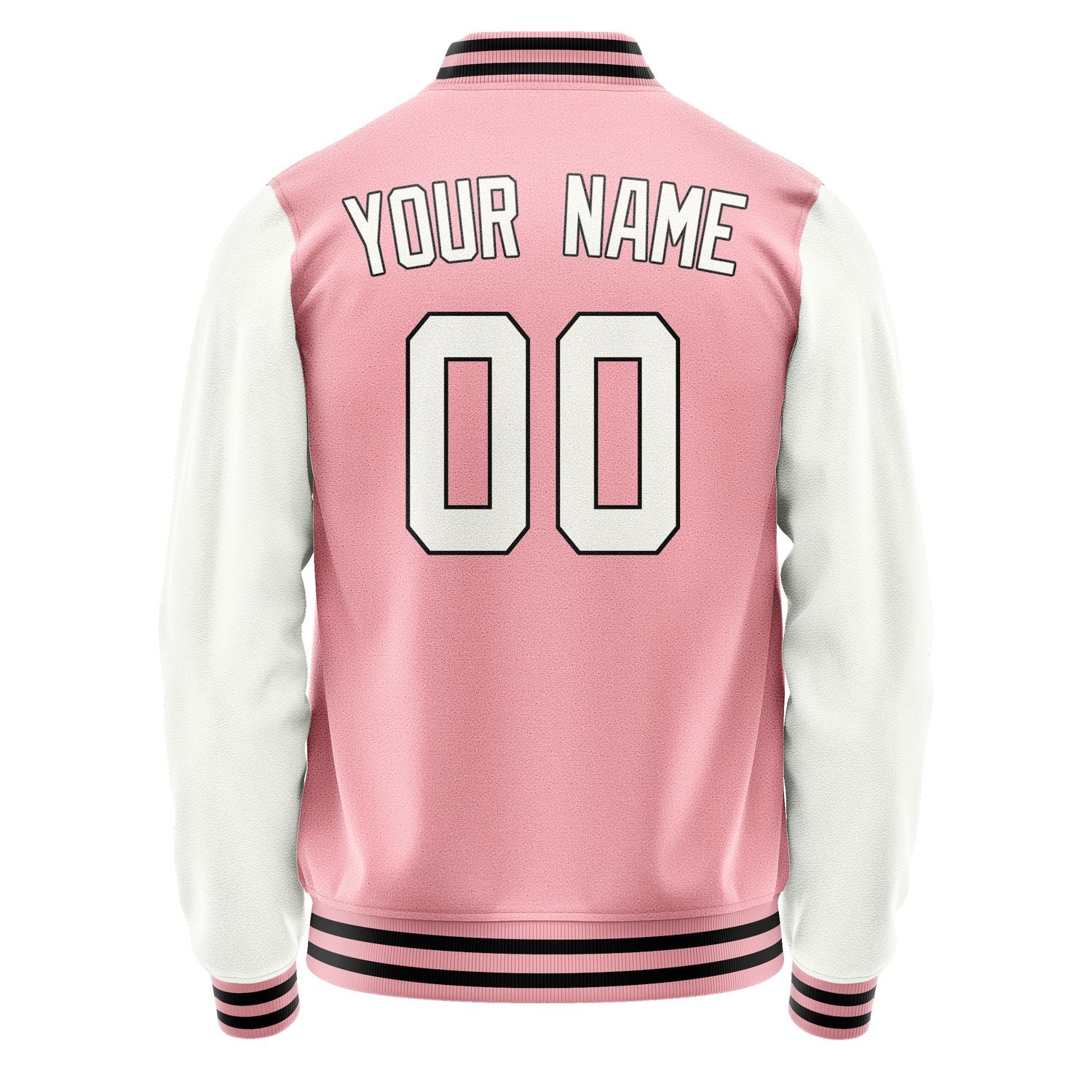 Maßgeschneidertes Rosa Weiß Jacke JA2121182117B31718