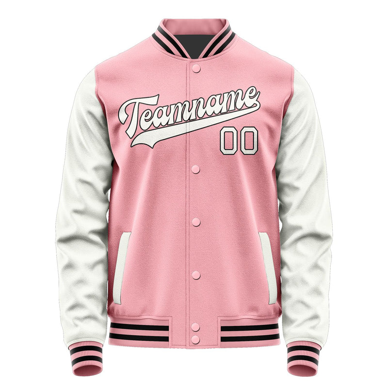 Maßgeschneidertes Rosa Weiß Jacke JA2121182117B31718