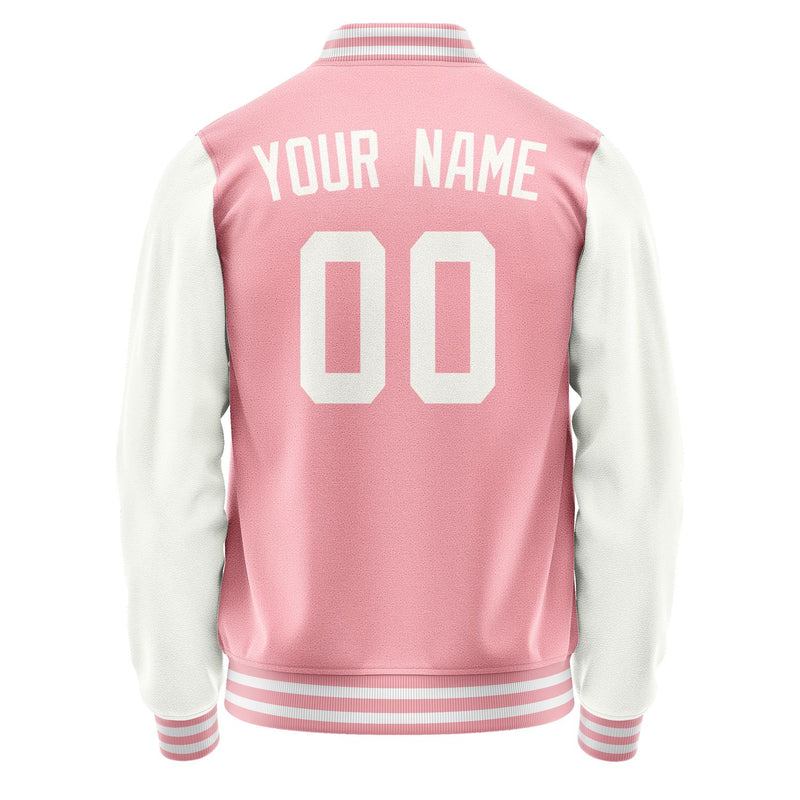 Maßgeschneidertes Rosa Weiß Jacke JA2121182118B31818