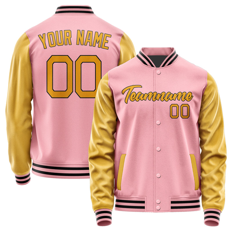 Maßgeschneidertes Rosa Gelb Jacke Ja2121192117B21719