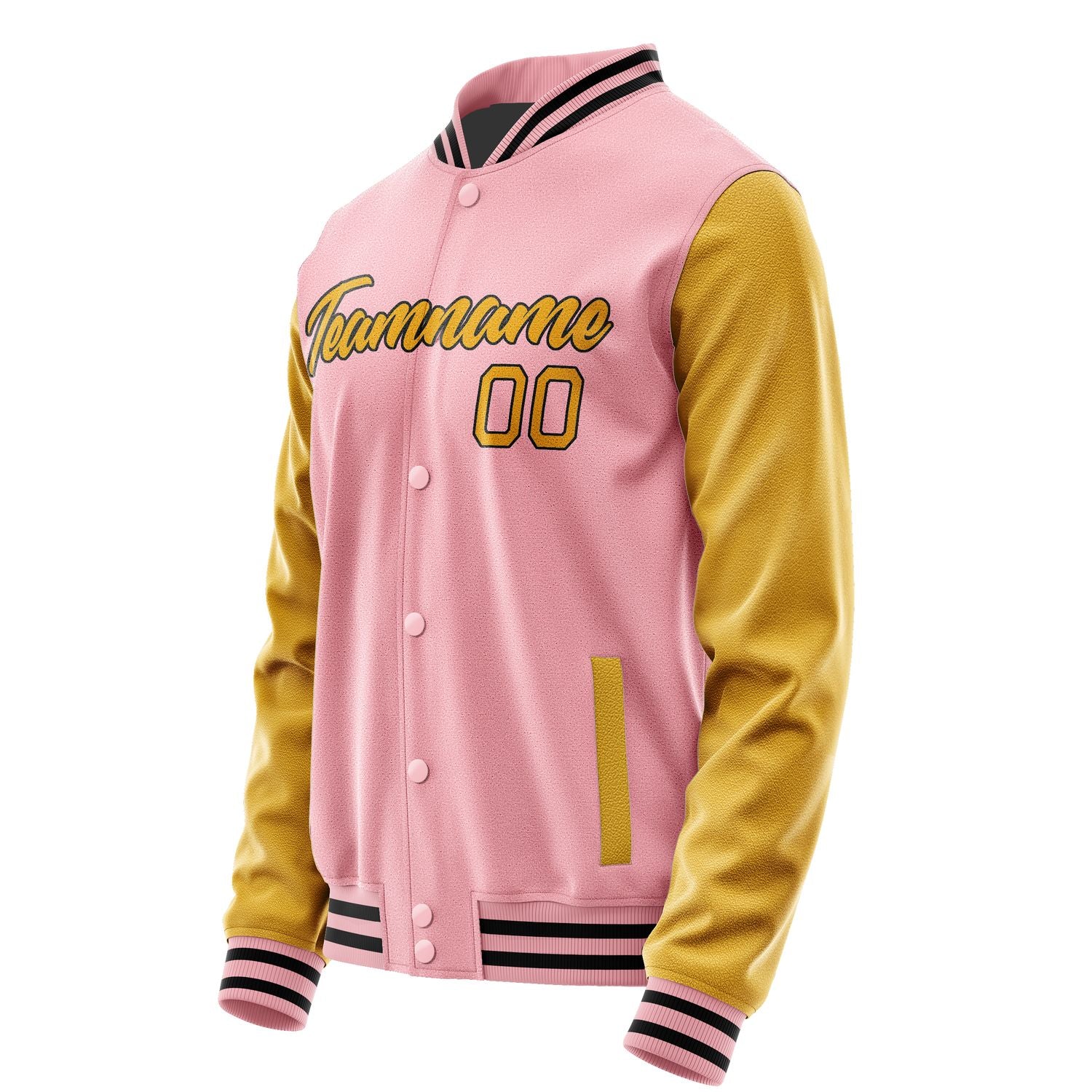 Maßgeschneidertes Rosa Gelb Jacke Ja2121192117B21719