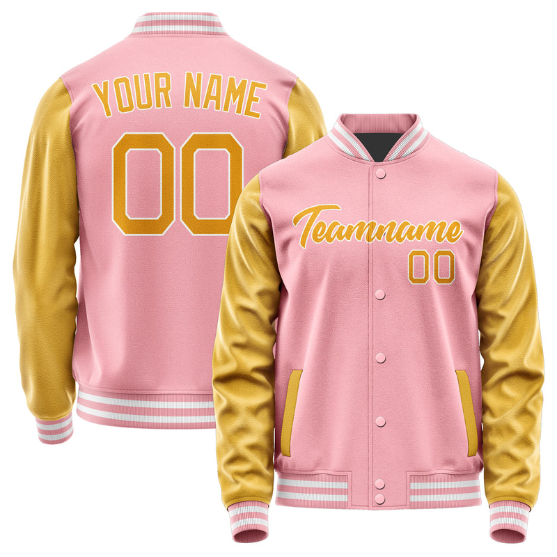 Maßgeschneidertes Rosa Gelb Jacke Ja2121192118B21819