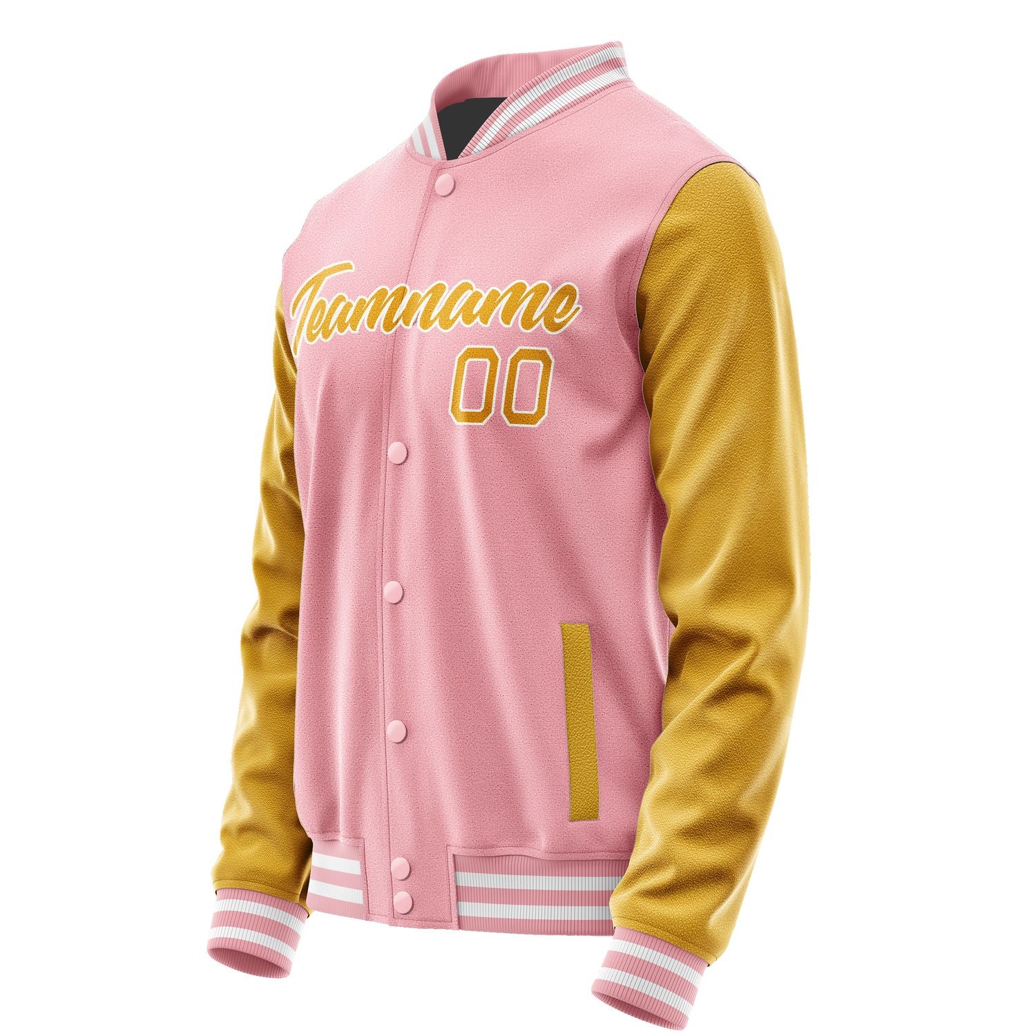 Maßgeschneidertes Rosa Gelb Jacke Ja2121192118B21819