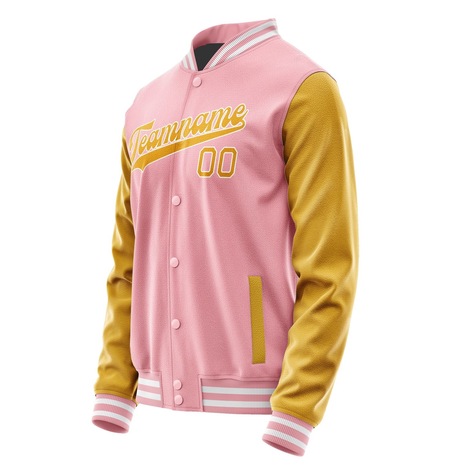 Maßgeschneidertes Rosa Gelb Jacke JA2121192118B31819