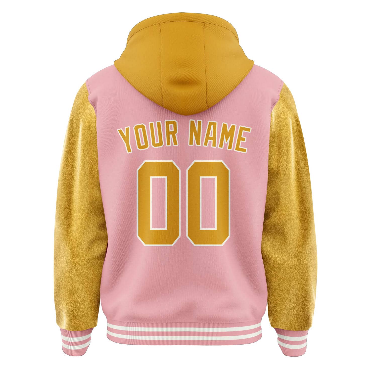 Maßgeschneidertes Rosa Gelb Jacke