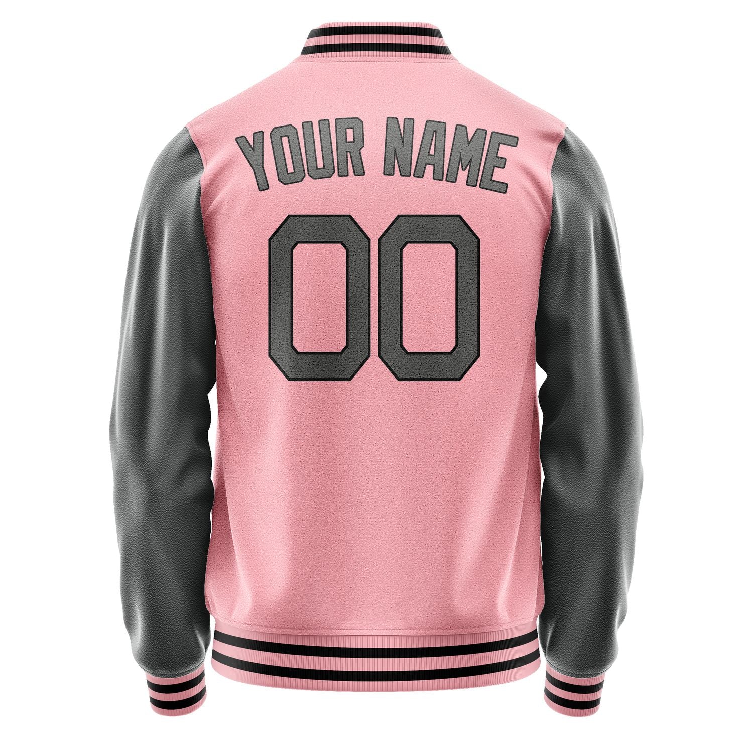 Maßgeschneidertes Rosa Dunkelgrau Jacke Ja2121202117B21720