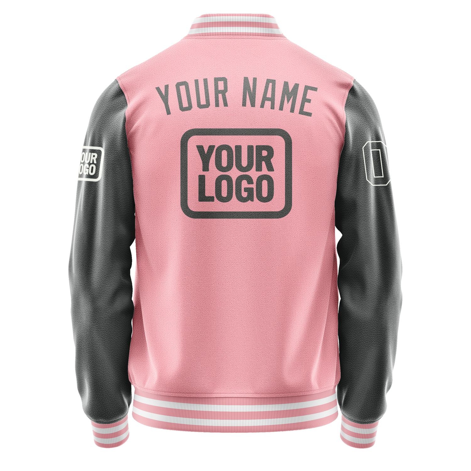Maßgeschneidertes Rosa Dunkelgrau Jacke JA212120211818202018