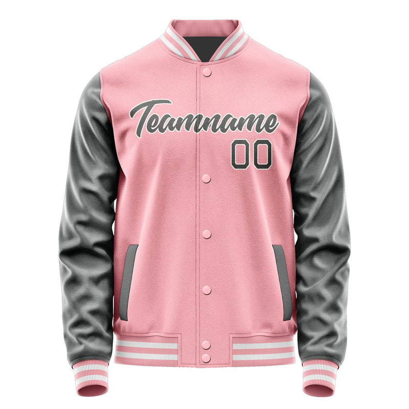 Maßgeschneidertes Rosa Dunkelgrau Jacke Ja2121202118B21820