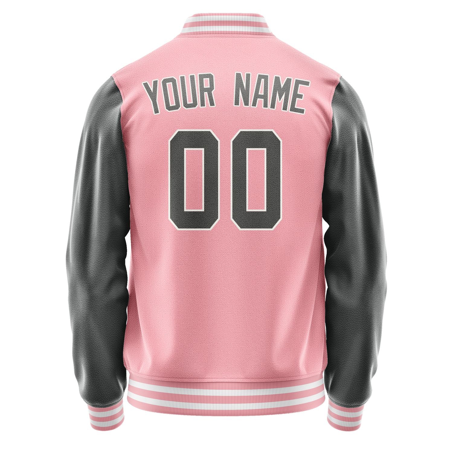 Maßgeschneidertes Rosa Dunkelgrau Jacke JA2121202118B31820