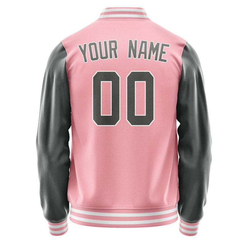 Maßgeschneidertes Rosa Dunkelgrau Jacke JA2121202118B31820