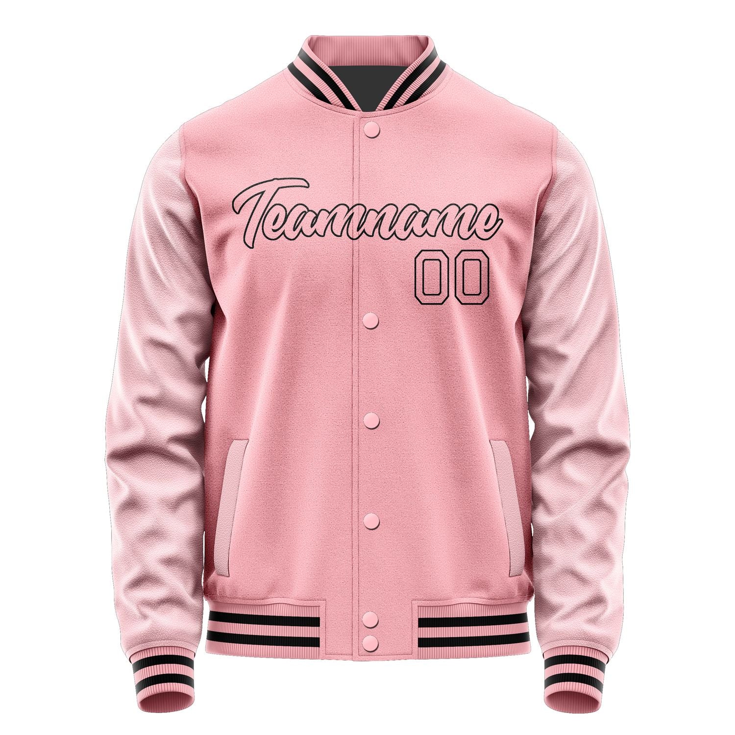 Maßgeschneidertes Rosa Rosa Jacke Ja2121212117B21721