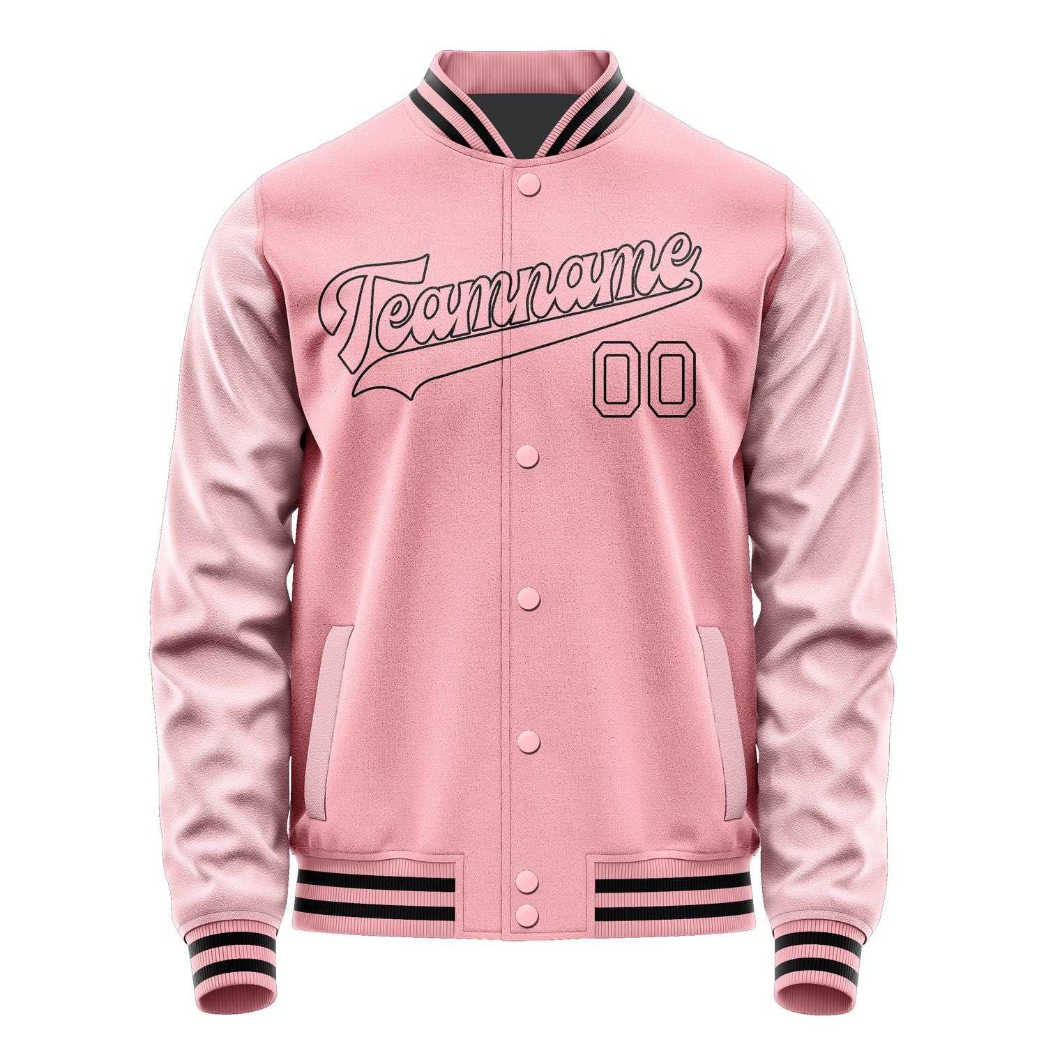 Maßgeschneidertes Rosa Rosa Jacke JA2121212117B31721